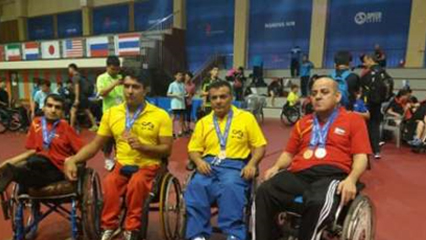 چهار نشان برنز دستاورد نمایندگان ایران در مسابقات بین المللی تنیس روی میز معلولین